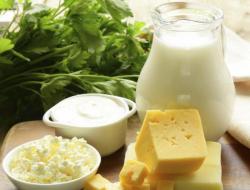 Продукты питания богатые кальцием